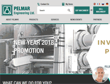 Tablet Screenshot of pelmar.com